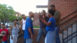 Me and Actor LoDeon on set with Directer Norma D Davis Handle your Business TV Piolot